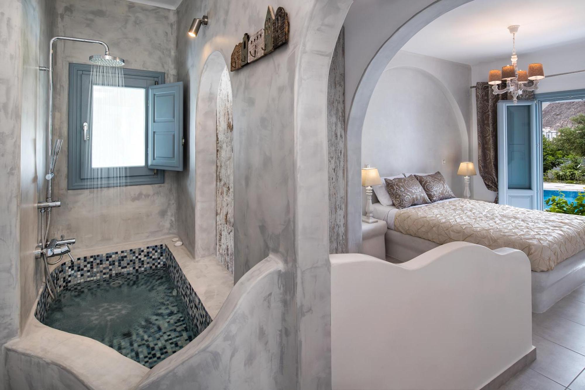Felicity Luxury Villas Kamari  Luaran gambar